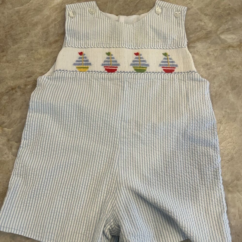 Anavini Smocked Shortall